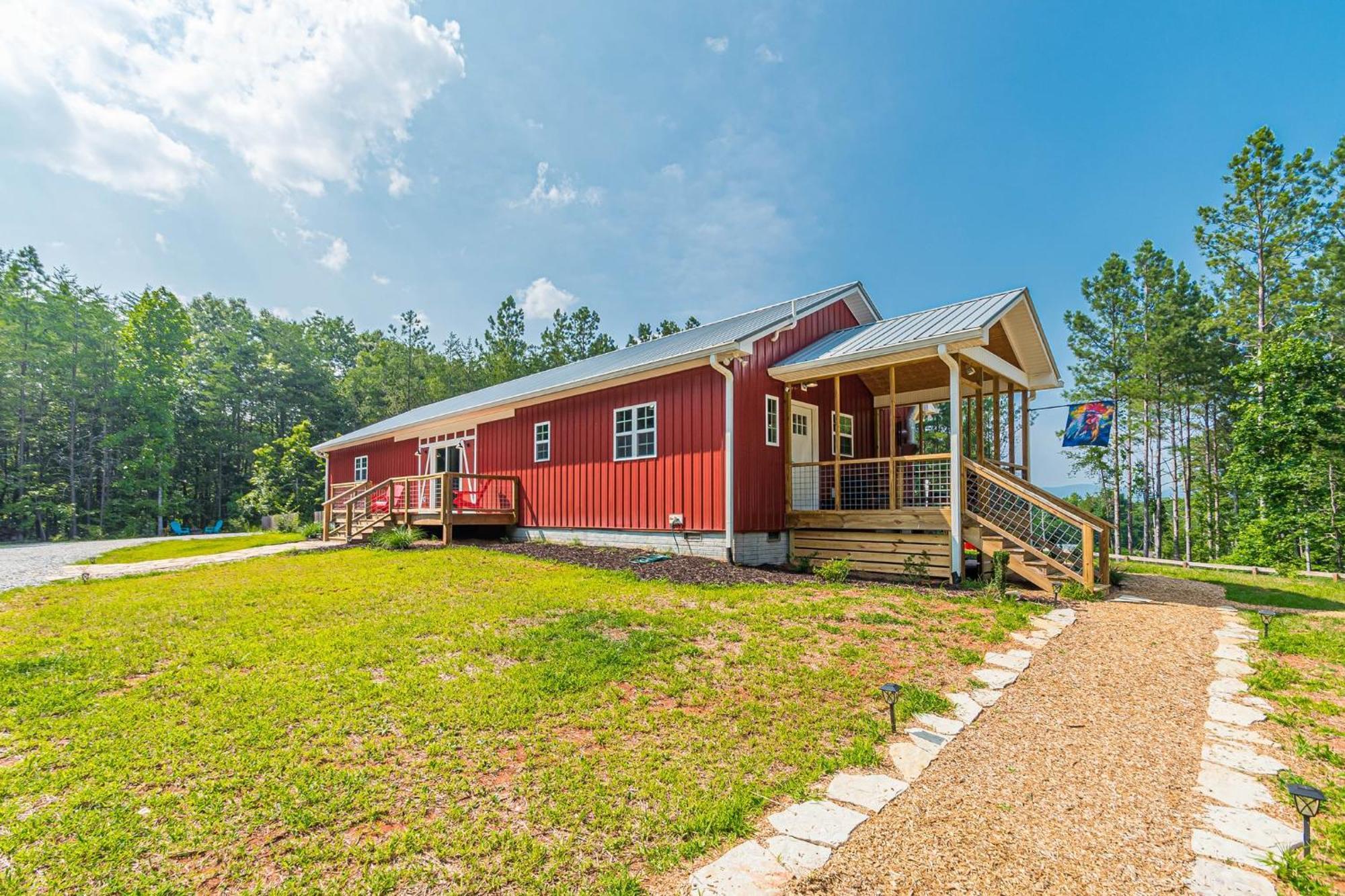 Rustic Roost-5 Acres, Fenced, Fire Pit, Rv Option & Mtn View Villa Dahlonega Exterior foto